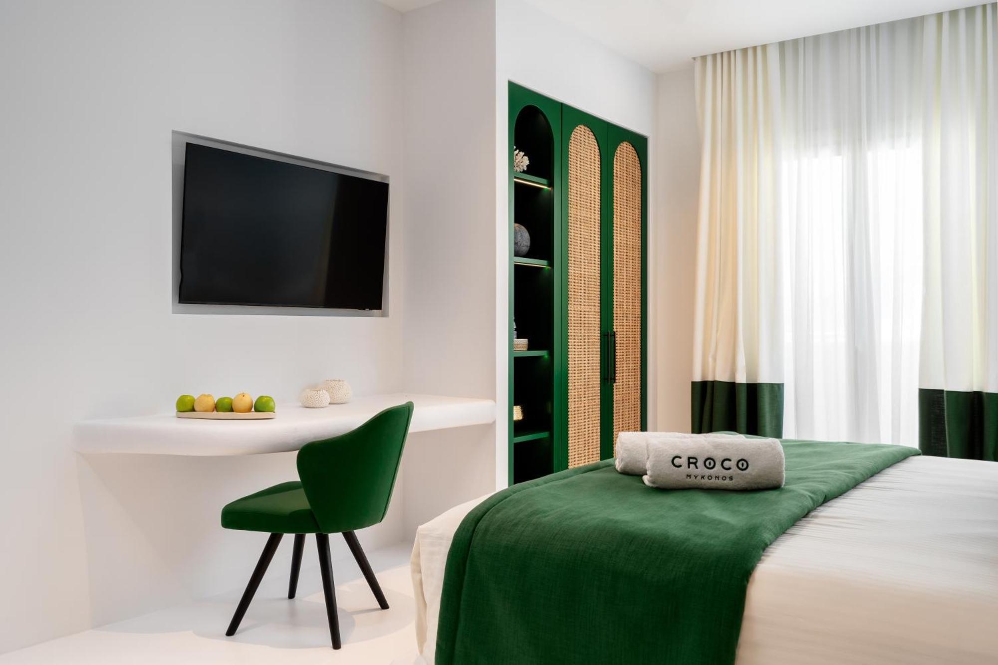 Croco Mykonos Hotel Tourlos Eksteriør billede