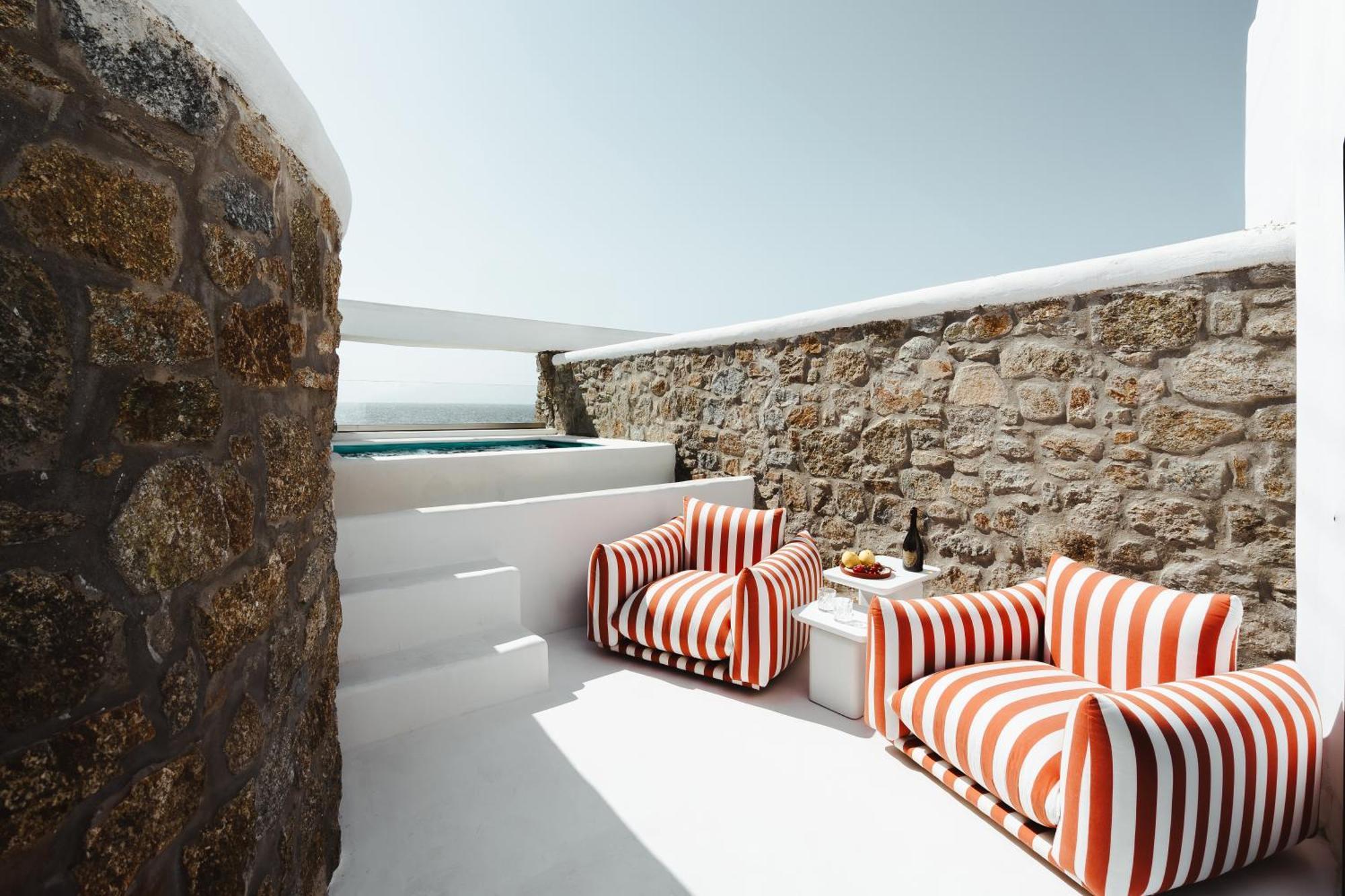 Croco Mykonos Hotel Tourlos Eksteriør billede