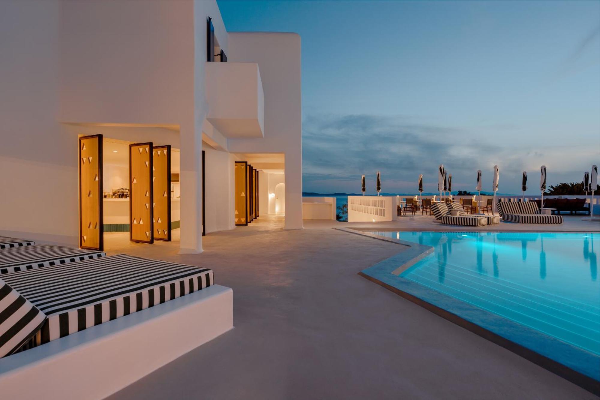 Croco Mykonos Hotel Tourlos Eksteriør billede