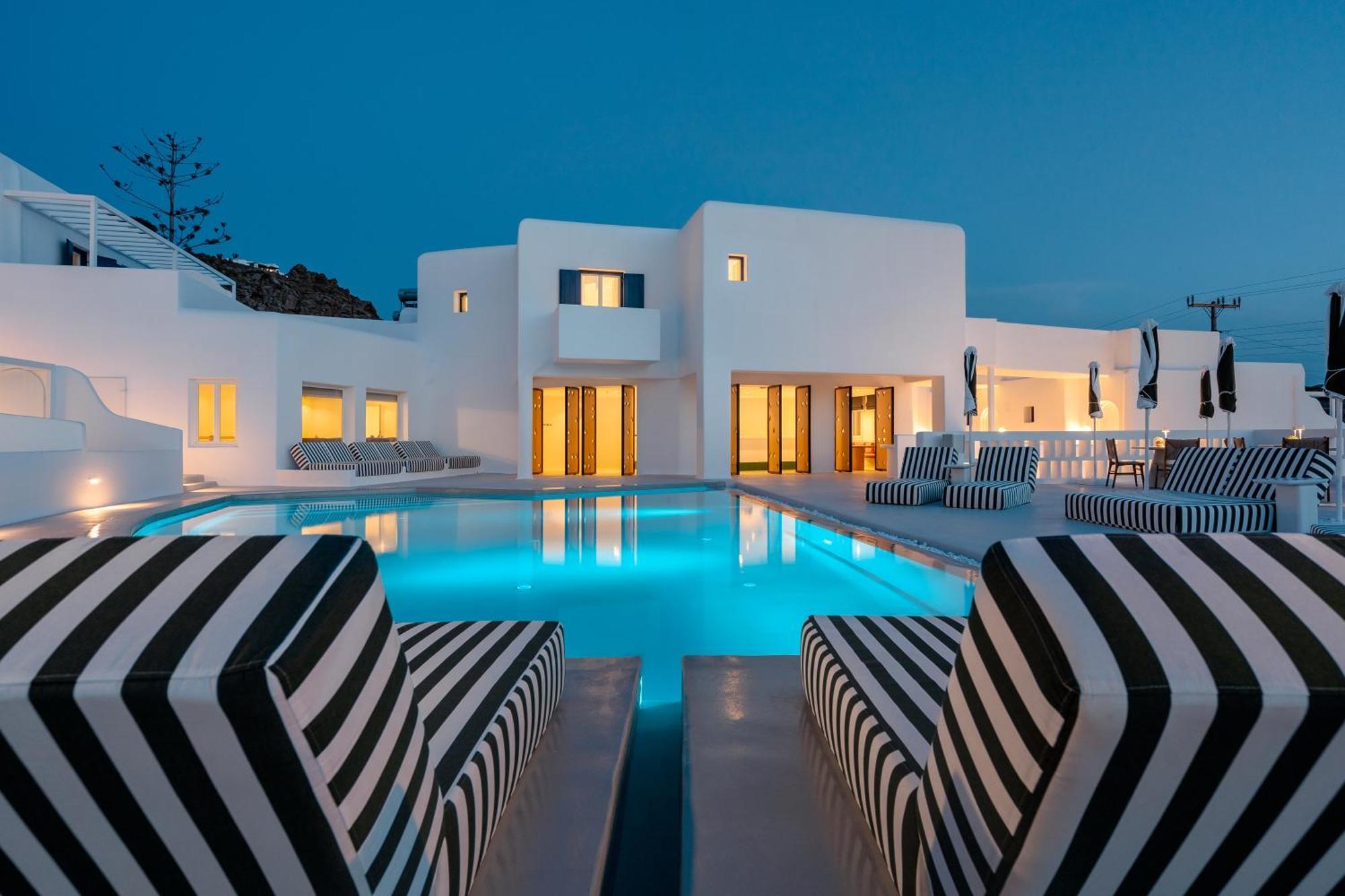 Croco Mykonos Hotel Tourlos Eksteriør billede