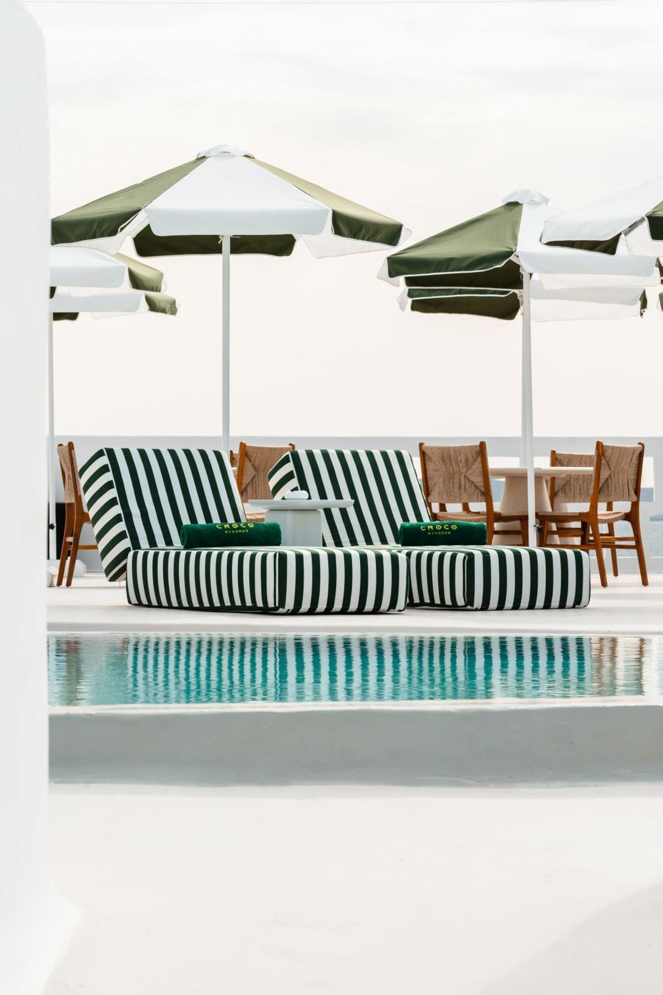 Croco Mykonos Hotel Tourlos Eksteriør billede