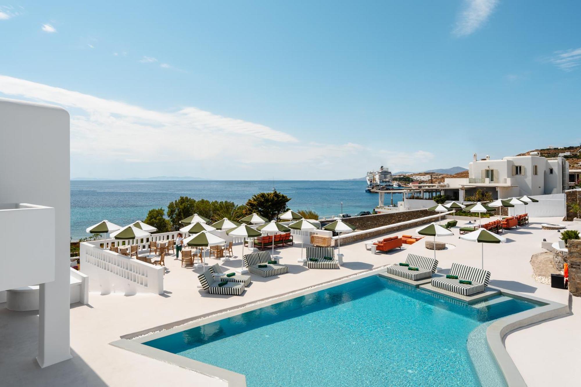 Croco Mykonos Hotel Tourlos Eksteriør billede