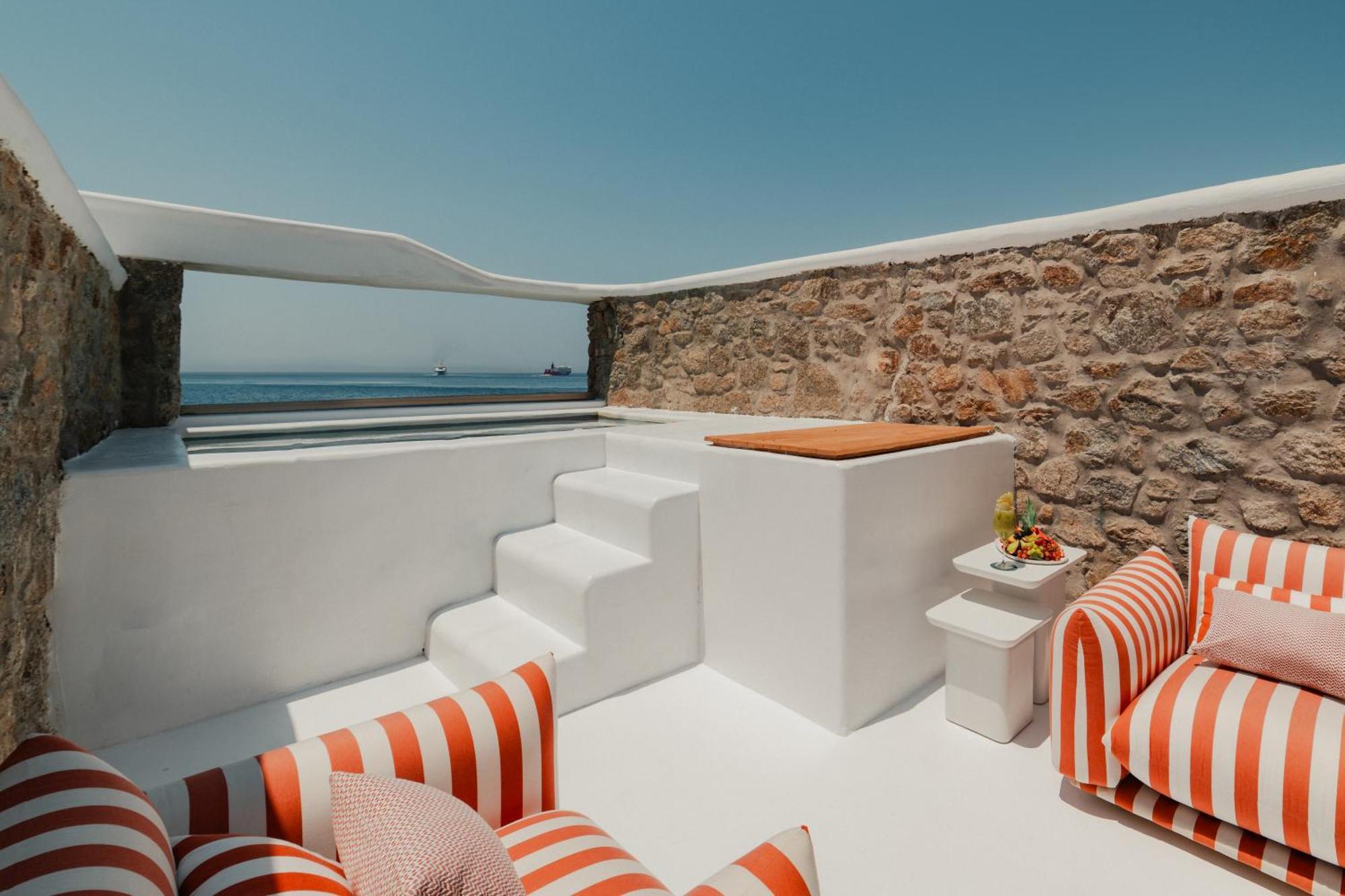 Croco Mykonos Hotel Tourlos Eksteriør billede
