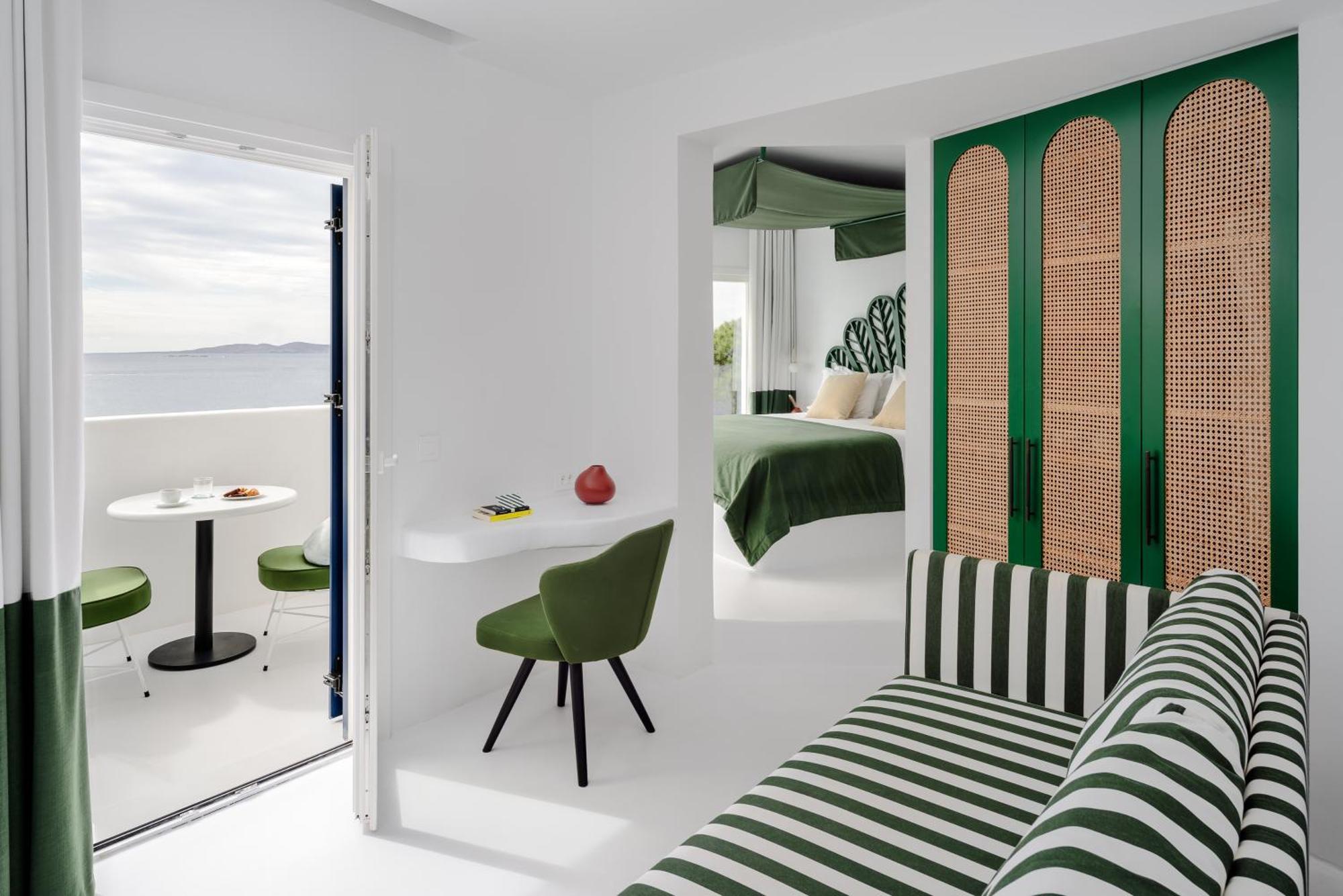 Croco Mykonos Hotel Tourlos Eksteriør billede