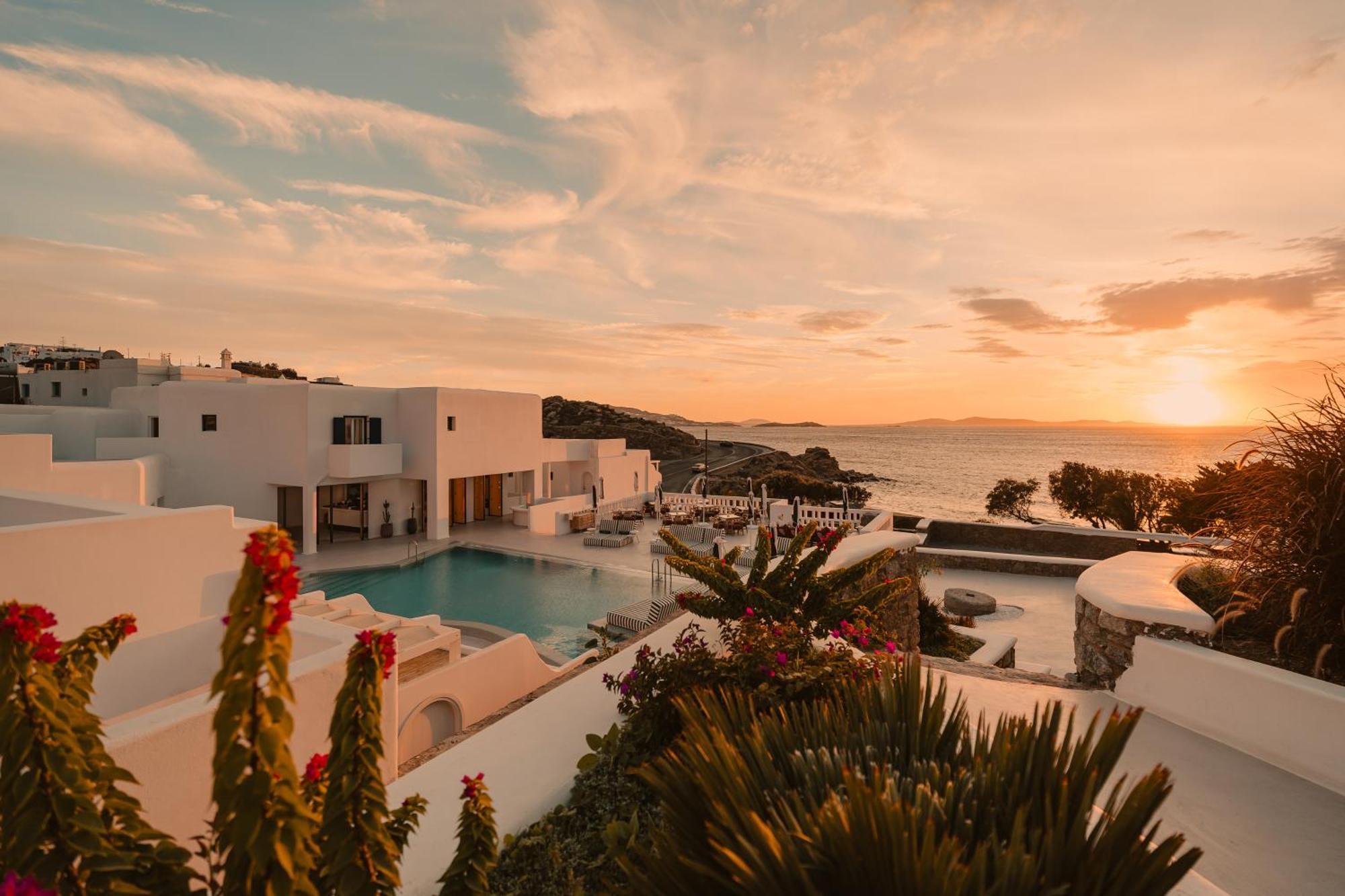 Croco Mykonos Hotel Tourlos Eksteriør billede