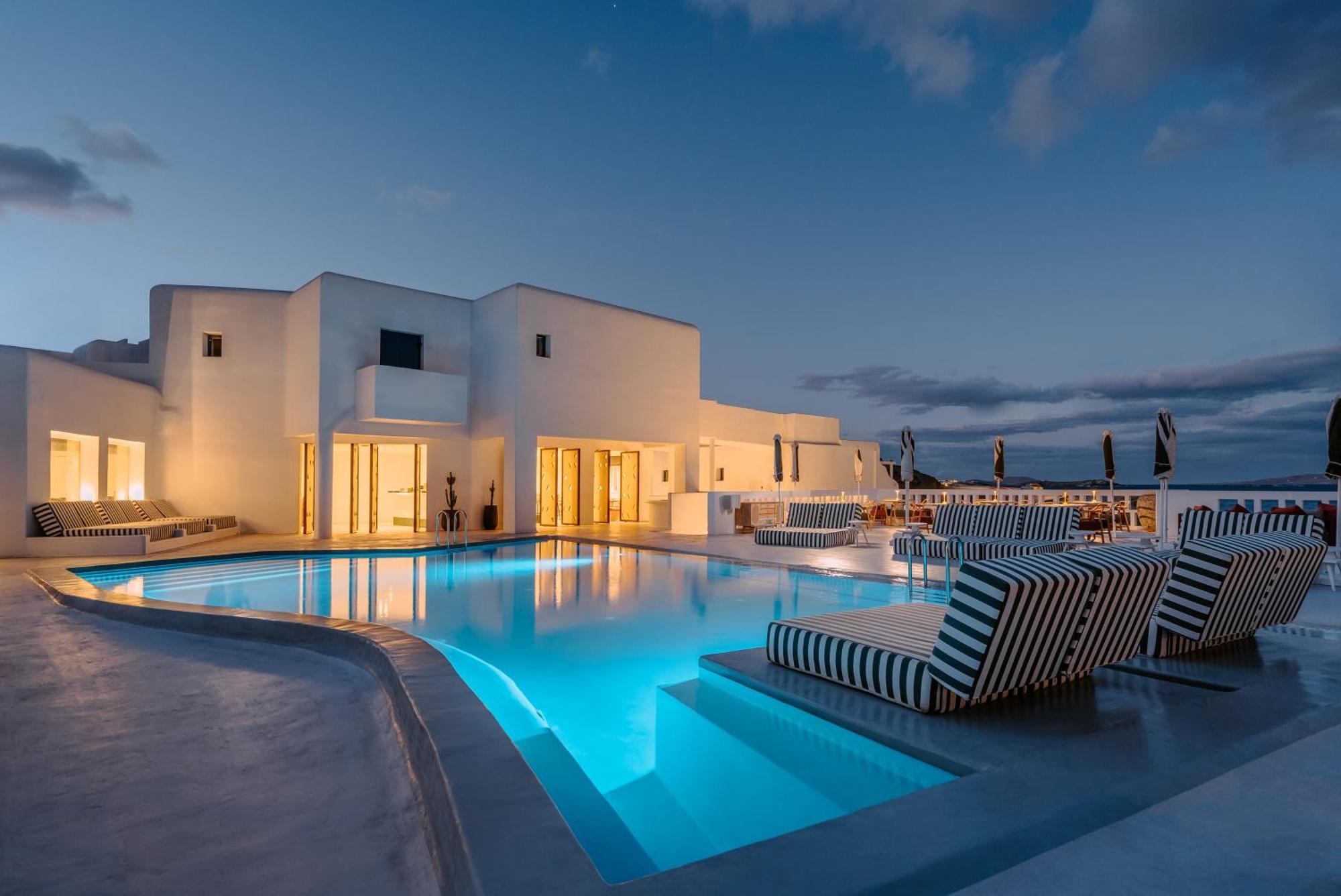 Croco Mykonos Hotel Tourlos Eksteriør billede